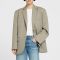 Anine Bing Quinn Wool Oversized Blazer - XL