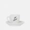 Café Kitsuné Men's Small Cup & Saucer - White