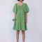 Damson Madder Adelaide Asymmetric Organic Cotton Mini Dress - UK 6