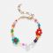 Anni Lu Women's Mexi Flower Pearl and Glass Bead Bracelet