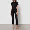 Good American The Fit For Success Stretch-Denim Jumpsuit - L