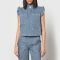 Seventy + Mochi Pablo Cotton-Blend Denim Waistcoat - UK 12
