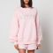 ROTATE Logo-Embellished Cotton-Jersey Sweatshirt - L