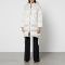 Max Mara The Cube Seife Shell Hooded Coat - UK 12