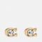 Coach Signature Stone Gold-Tone and Crystal Earrings
