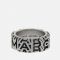 Marc Jacobs Monogram Engraved Ring - 7