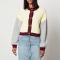 Stella Nova Netti Colour-Block Cotton Cardigan - XS