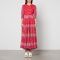 RIXO Kristen Printed Crepe Midi Dress - M/UK 12