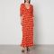 RIXO Sathya Floral-Print Georgette Dress - M/UK 12