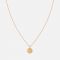 Astrid & Miyu Pisces Zodiac 18-Karat Gold-Plated Sterling Silver Necklace