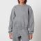 Alexander Wang Essential Glittered Cotton-Blend Sweatshirt - XS