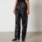 Marant Etoile Brina Wide Leg Leather Look Trousers - FR 40/UK 12