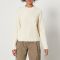 AMI Label Cotton and Wool-Blend Jumper - XL