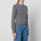 AMI De Coeur Logo Cashmere-Blend Jumper - XL