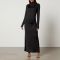 Good American Shine Rib-Knit Midi Dress - S