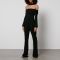 De La Vali Albie Off-Shoulder Halterneck Crepe Jumpsuit - UK 12