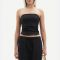 Samsøe Samsøe Saelynn Linen Bandeau Top - M