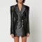 Rotate Birger Christensen Embellished Satin-Twill Blazer Dress - DK 36/UK 10
