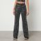Rotate Birger Christensen Sequinned Denim Straight-Leg Jeans - W29