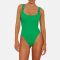 Hunza G Domino Seersucker Swimsuit