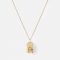 Jenny Bird Zodiac Aquarius Gold-Plated Necklace