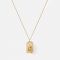 Jenny Bird Gold-Plated Zodiac Pisces Necklace