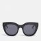 Le Specs Air Heart Oversized Tritan Sunglasses