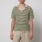 NN.07 Henry Crocheted Cotton Shirt - L