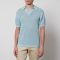 NN.07 Ryan Knitted Cotton-Blend Polo Shirt - M