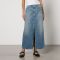 AGOLDE Leif Denim Maxi Skirt - W28