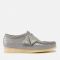 Clarks Originals Men's Croc-Effect Leather Wallabee Shoes - UK 11