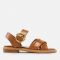 See By Chloé Women's Lyna Leather Flat Sandals - 3