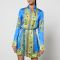 Alemais Linda Floral-Print Woven Mini Dress - UK 12