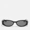 Gucci Bio-Injection Oval-Frame Sunglasses