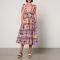 Farm Rio Printed Cotton Midi Dress - S
