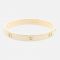 Coach Gold-Plated C Hinge Bangle