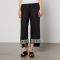 By Malene Birger Mirabellos Embroidered Linen Trousers - DK 40/UK 12