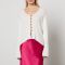 By Malene Birger Cirella Cotton-Bend Ribbed-Knit Top - L