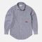 ARIES Striped Cotton-Poplin Shirt - M