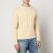 Sunflower Angle Cotton and Wool-Blend Jacquard Jumper - L