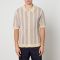 NN.07 Jackie Cotton Knit Polo Cardigan - M