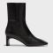 Aeyde Women's Tabitha Leather Heeled Boots - UK 6