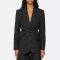 Sea New York Lara Belted Cotton-Blend Jacket - XS