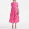 Self-Portrait Cotton-Blend Lace Midi Dress - UK 6