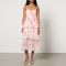 Self-Portrait Floral-Print Chiffon Midi Dress - UK 12