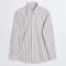 Sunflower Base Striped Cotton-Poplin Shirt - L