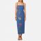 Kitri Ursula Denim Midi Dress - UK 12