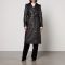 Max Mara Studio Magiaro Nappa Leather Trench Coat - 10
