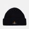 Vivienne Westwood Ribbed Wool Beanie Hat