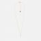 Astrid & Miyu Initial Pavé 18K Gold-Plated Necklace